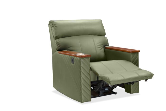 Leatherette 1 Seater Manual Recliner Chair_1