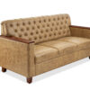 Decent Wooden 3+1+1 Five Seater Sofa Set_1