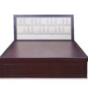 Engineered Wood King Bed With Full Hydraulic Storage