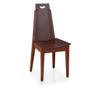 Mid-Century Wood Dining Chair Without Arms (Single)