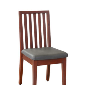 Solid Wooden Chair with Cushion