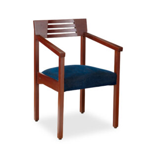 Solid Wood Arm Chair with Cushion