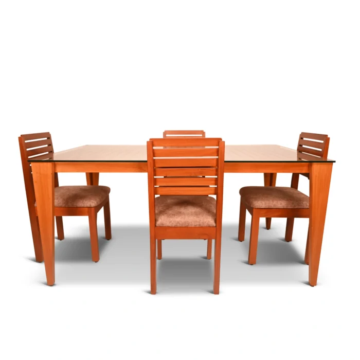 4 seater wooden dining table_Decodesign