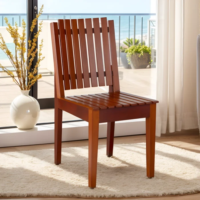 Modern Dining Chair | Solid Wood Dining Chair (Set of 1)