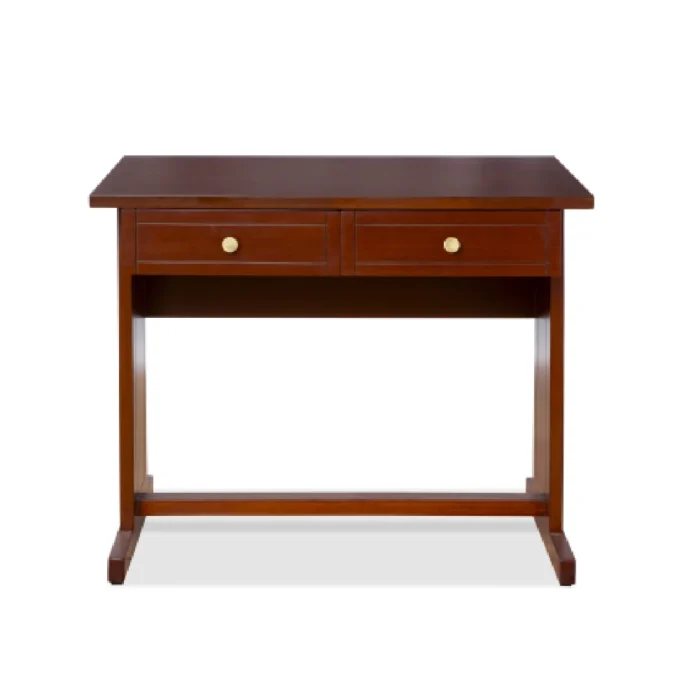 Solid Wood Center Table with Two Drawers - Image 2