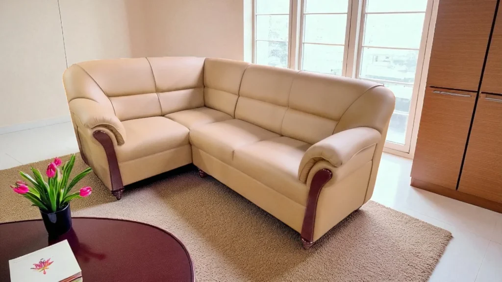 Modern sofa design by sofa set manufacturers in Bangalore