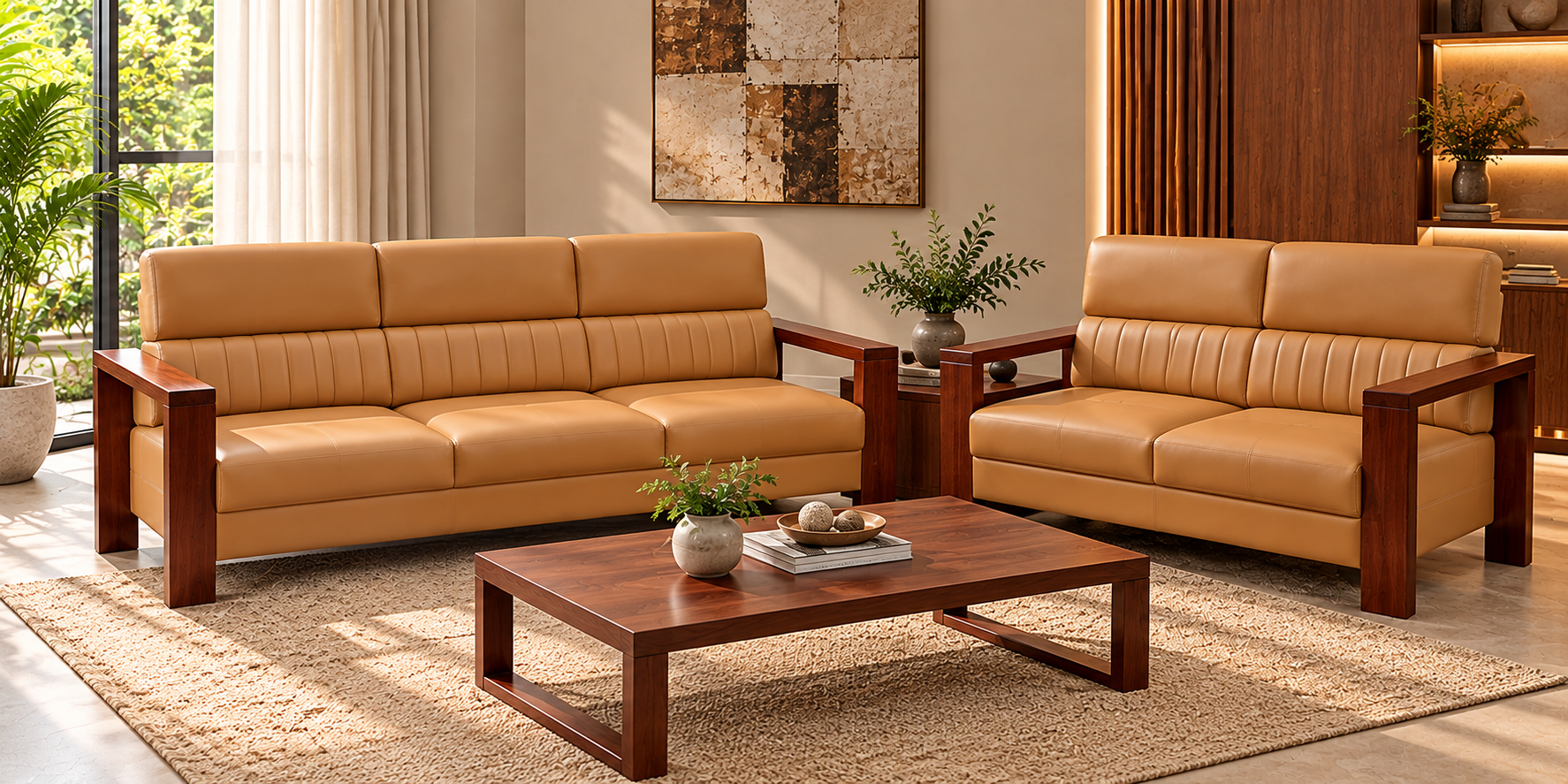 Wide Handle Sofa